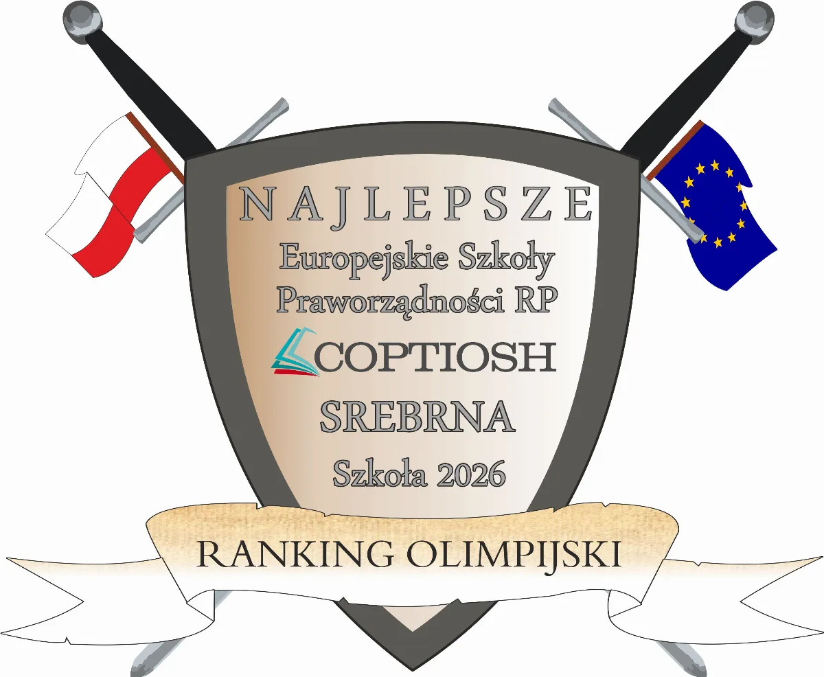 II Liceum Ogólnokształcące w Słupsku z tytułem Srebrnej Europejskiej Szkoły Praworządności
