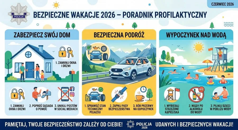 Jak zapewnić sobie bezpieczeństwo podczas wakacji 2026?