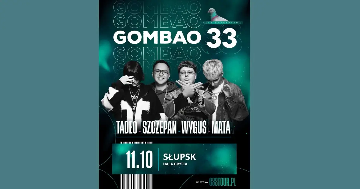 Koncert GOMBAO 33 w Słupsku