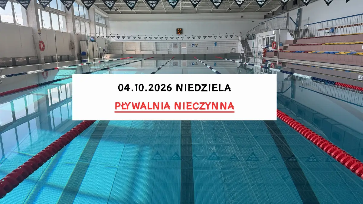 Nieczynność pływalni 04.10.2026 z powodu zawodów