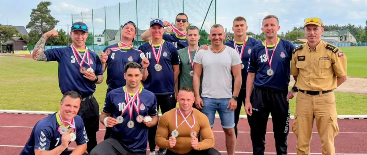 II miejsce Komendy Miejskiej PSP w Słupsku w Mistrzostwach Województwa Pomorskiego