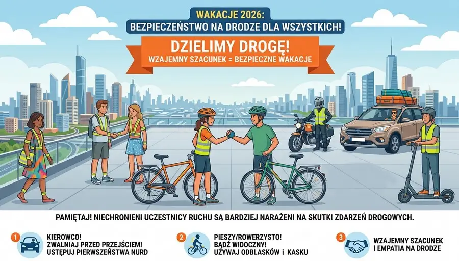 Uwaga i szacunek na drodze - klucz do bezpieczeństwa