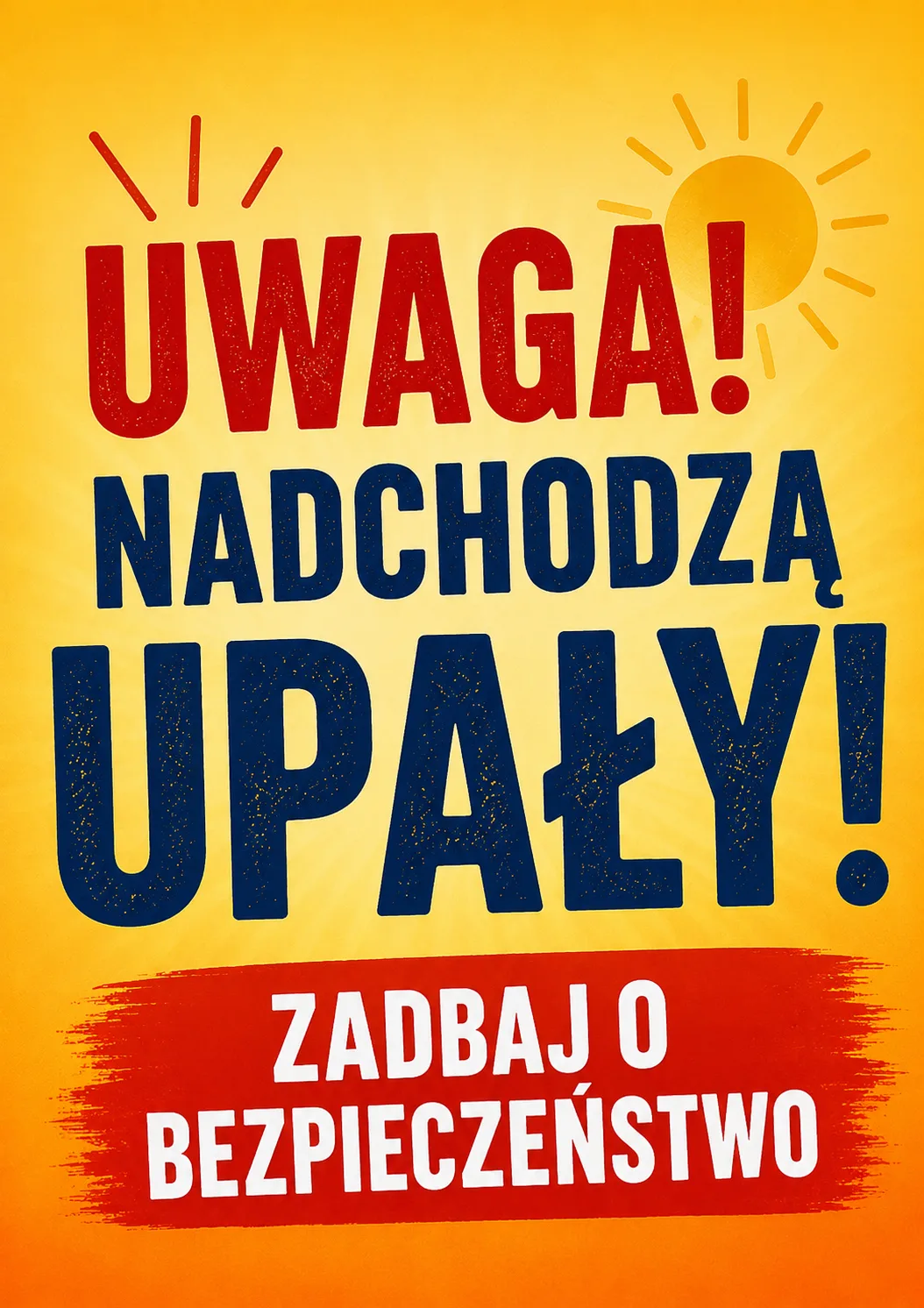 Uwaga na wysokie temperatury - jak zadbać o bezpieczeństwo