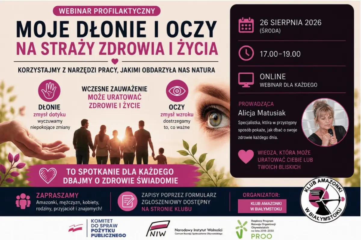 Webinar o zdrowiu: Profilaktyka dla każdego