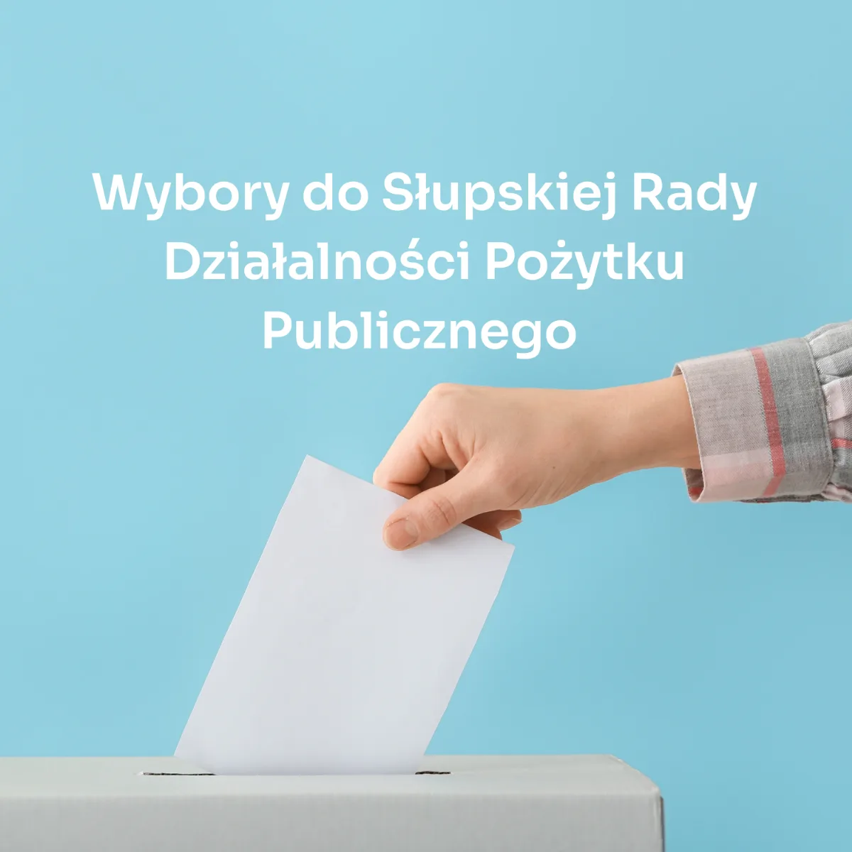 Ogłoszenie wyborów do Słupskiej Rady Działalności Pożytku Publicznego