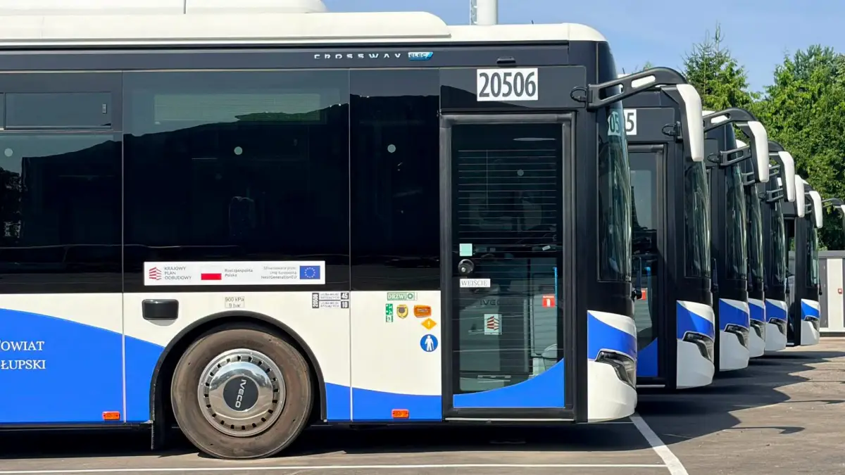 PKS Słupsk S.A. wprowadza sześć autobusów elektrycznych oraz trzy stacje ładowania