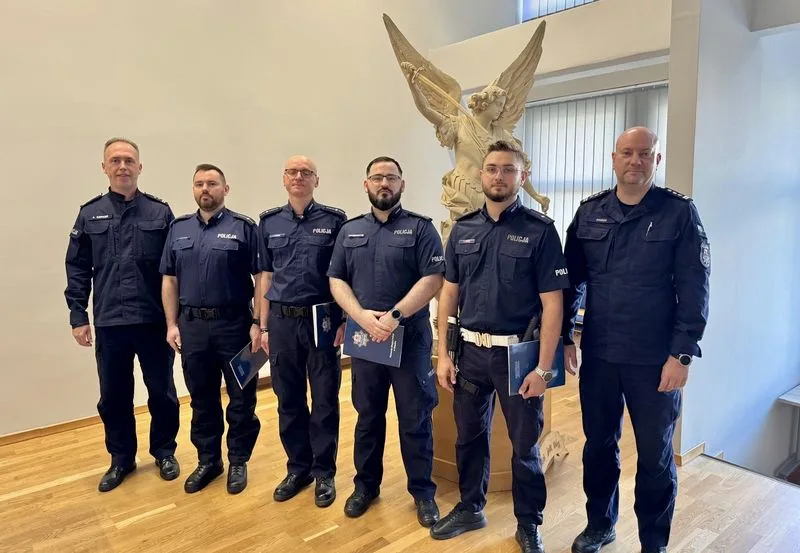Awans dla policjantów z Komendy Miejskiej Policji w Słupsku