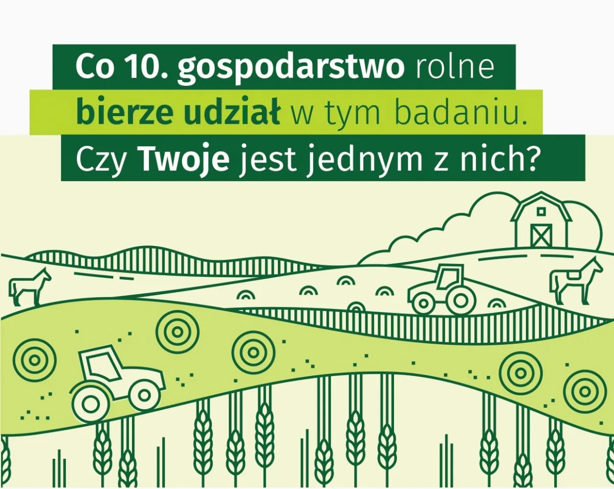 Rozpoczęcie badania statystycznego dotyczącego gospodarstw rolnych