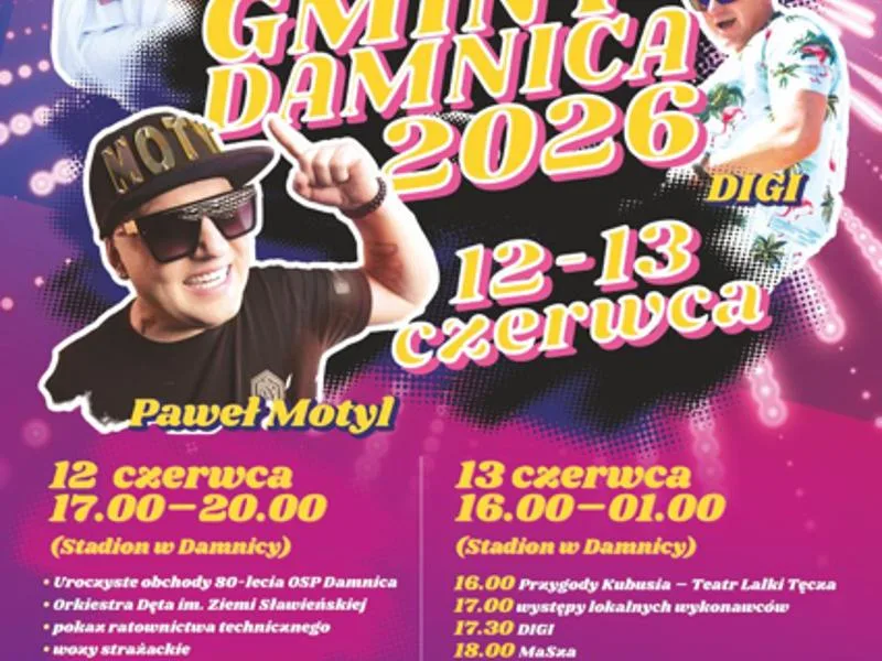 Dni Gminy Damnica w połowie czerwca