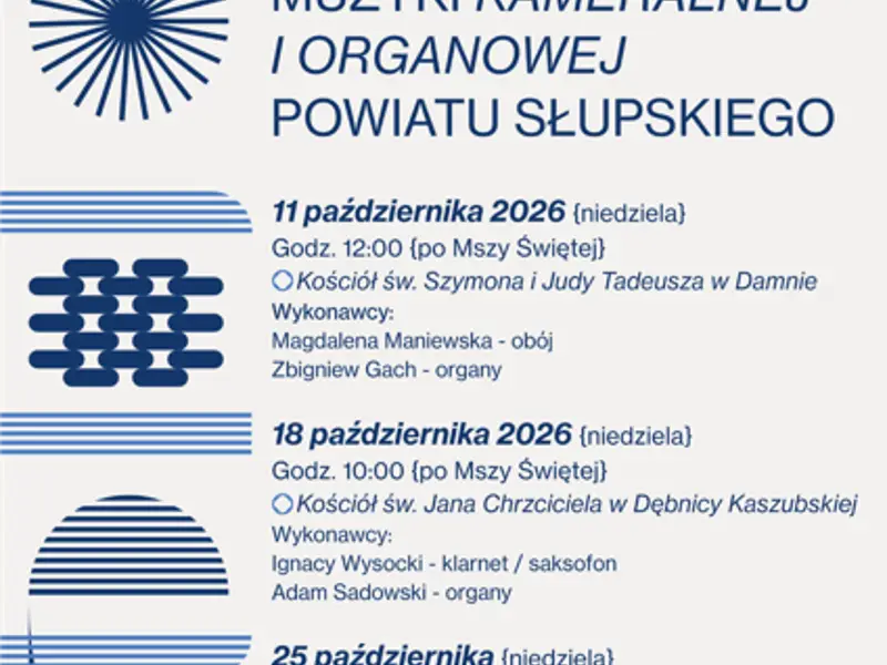 Festiwal Muzyki Kameralnej i Organowej w Powiecie Słupskim