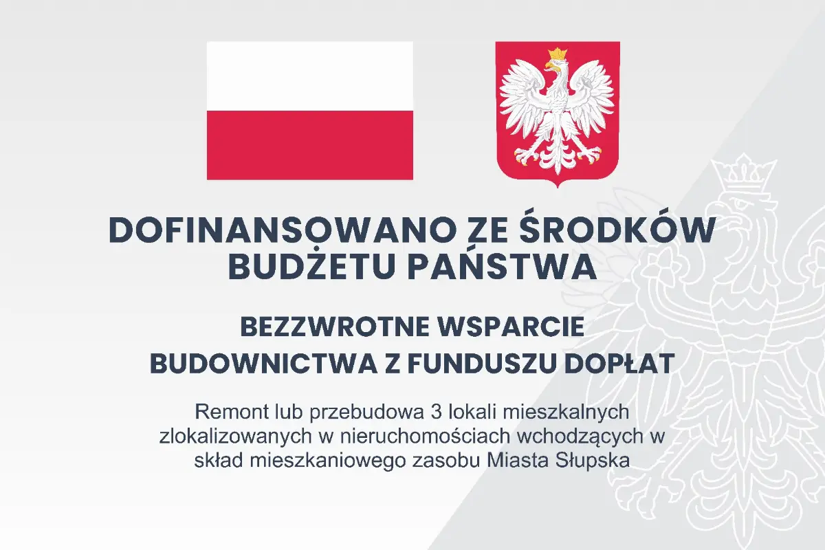 Remont lokali mieszkalnych w zasobie Miasta Słupska