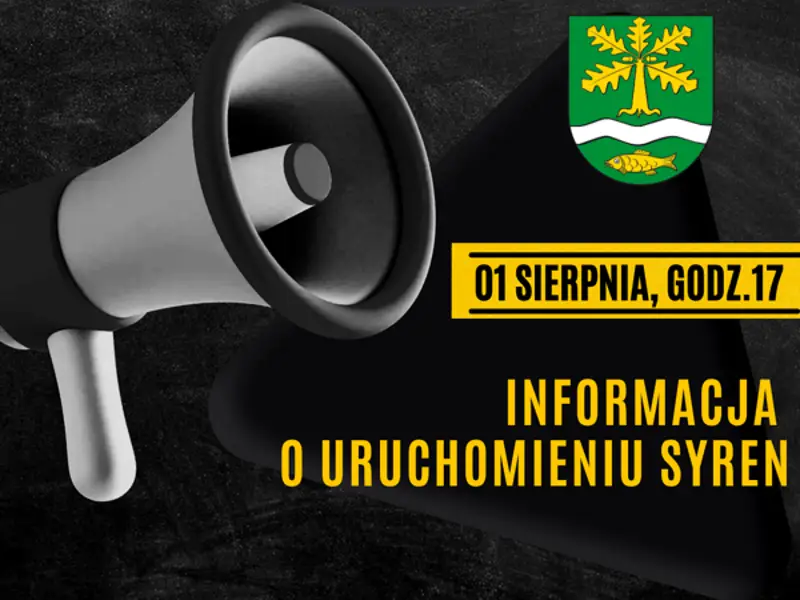 Akustyczny sygnał alarmowy w rocznicę Powstania Warszawskiego